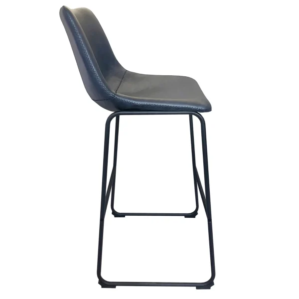 Drake Navy Blue Barstool, Kd Clearance^* Cheap