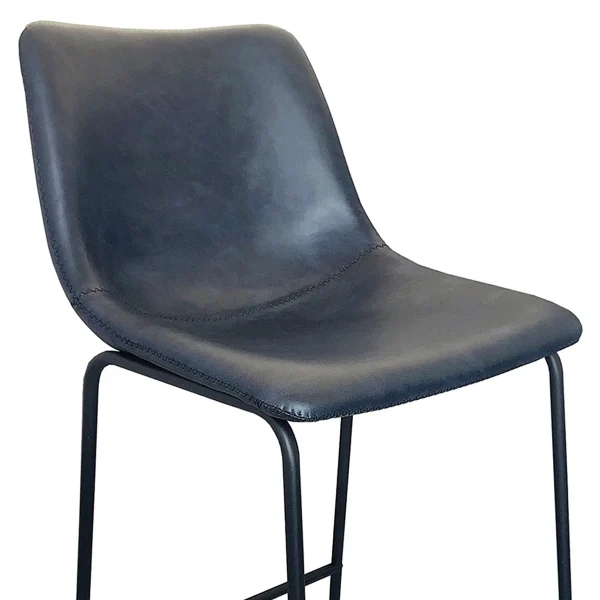 Drake Navy Blue Barstool, Kd Clearance^* Cheap