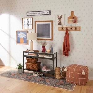 Honeybloom Sage Frost Console Table Opening Sales^* Outlet
