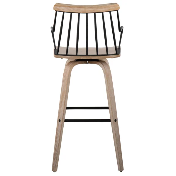 Honeybloom Whitley Swivel Barstool Opening Sales^* Discount