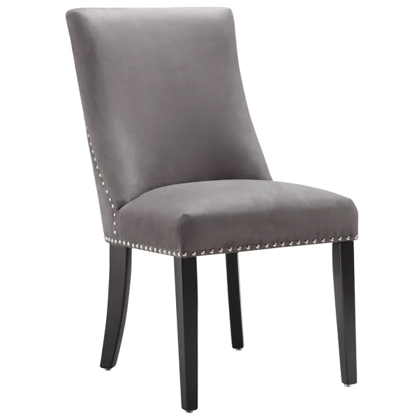 Kane Upholstered Ring Back Dining Chair With Nailhead Trim Good Quality^* Cheap