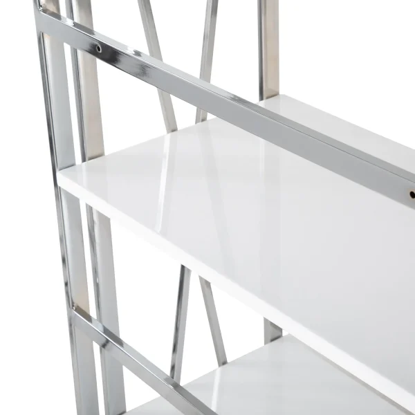 Laila Ali Astrid Chrome Bookshelf Promotion^* Online