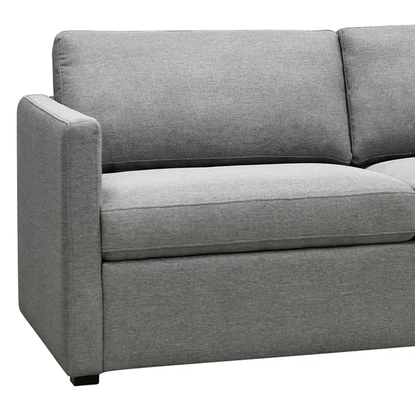 Laila Ali Harlowe Track Arm Sofa Grey Fashion^* Flash Sale