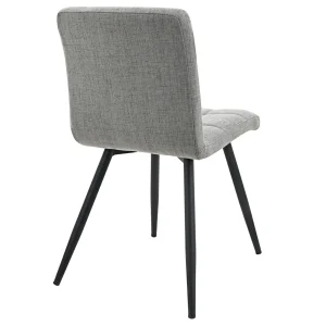 Mia Grey Quilted Dining Chair Discount^* Best Sale