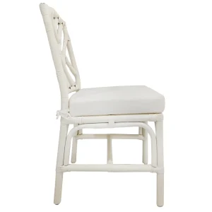 Set Of 2 Grace Mitchell Dana White Rattan Dining Chair Gift Selection^* Best Sale