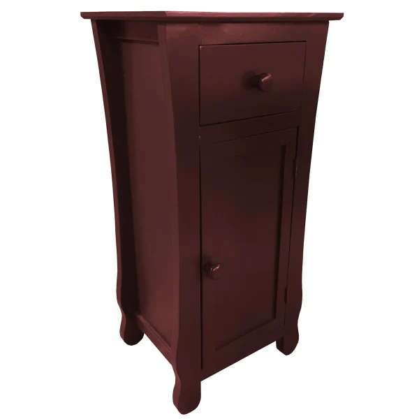 Theodore Dark Brown 1-Drawer Cabinet End Table, 29 Bargain Sale^* Store